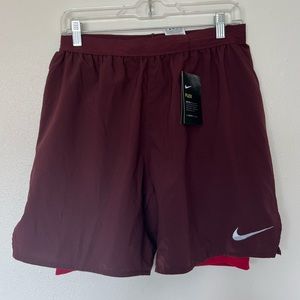Nike Flex Mens Shorts Standard Fit Reflective Trim Dri Fit Size Medium
